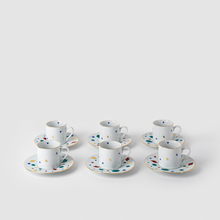 Görseli Galeri görüntüleyiciye yükleyin, Çini Kahve Fincanı ve Tabağı