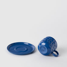 Görseli Galeri görüntüleyiciye yükleyin, Justine Kahve Fincanı ve Tabağı, Lacivert