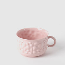 Görseli Galeri görüntüleyiciye yükleyin, Justine Kulplu Cappuccino Fincanı, Pembe